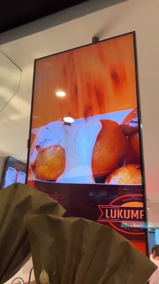 TikTok video still, Lukoumades review