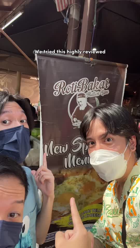 TikTok video still, Hutton Lane Roti Bakar review