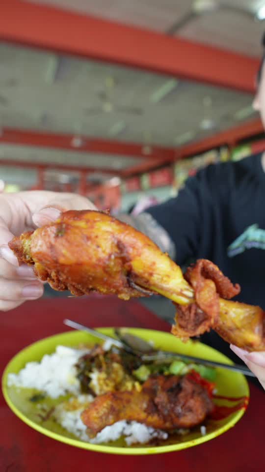 TikTok video still, Nasi Kandar Padang Speedy review
