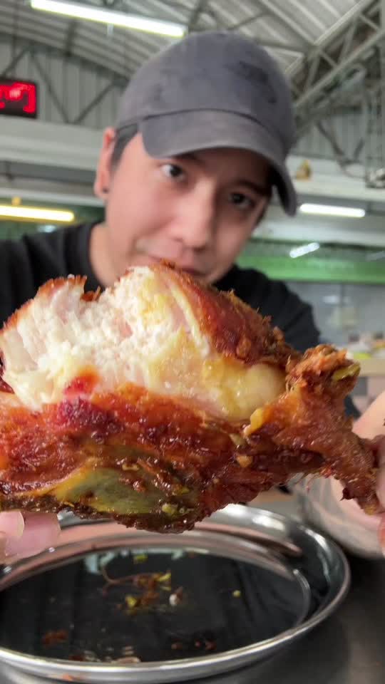 TikTok video still, Nasi Kandar Krishnan review