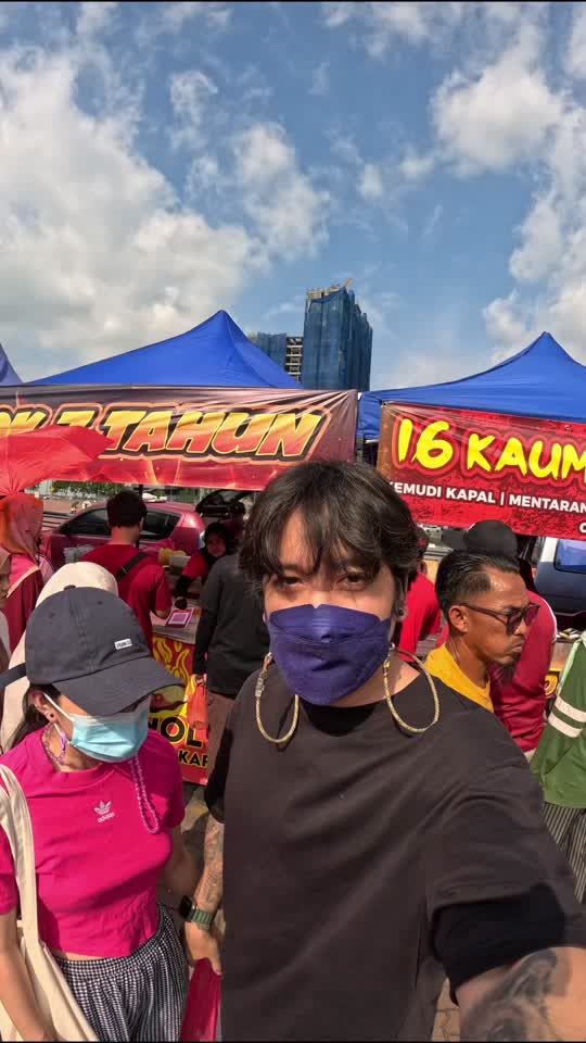 TikTok video still, Shah Alam Ramadan Bazaar review