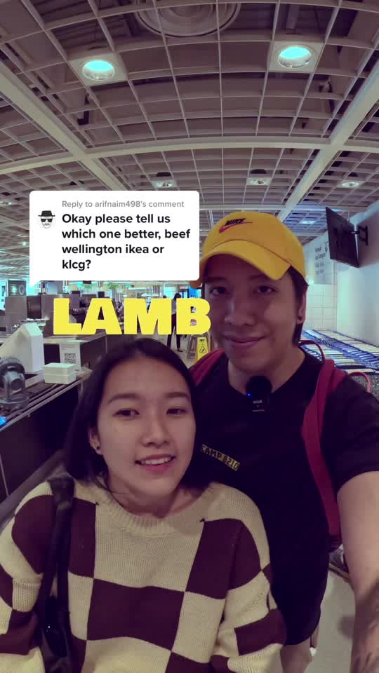 TikTok video still, IKEA Restaurant review