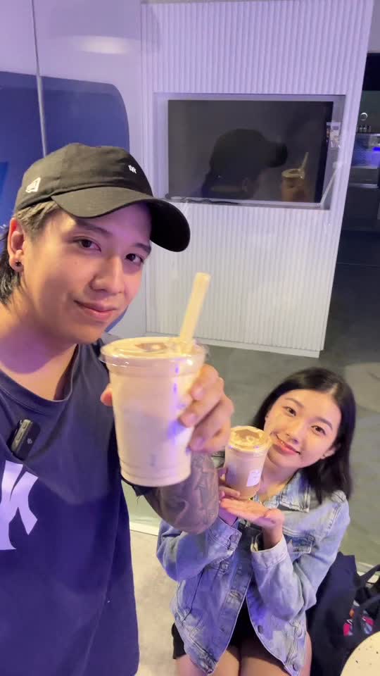 TikTok video still, Zeus Coffee review