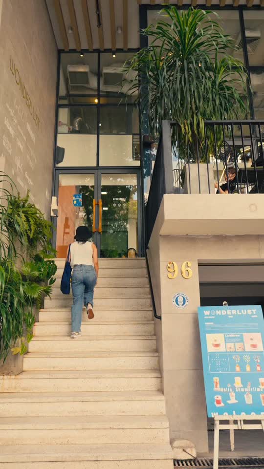 TikTok video still, Wanderlust Cafe review