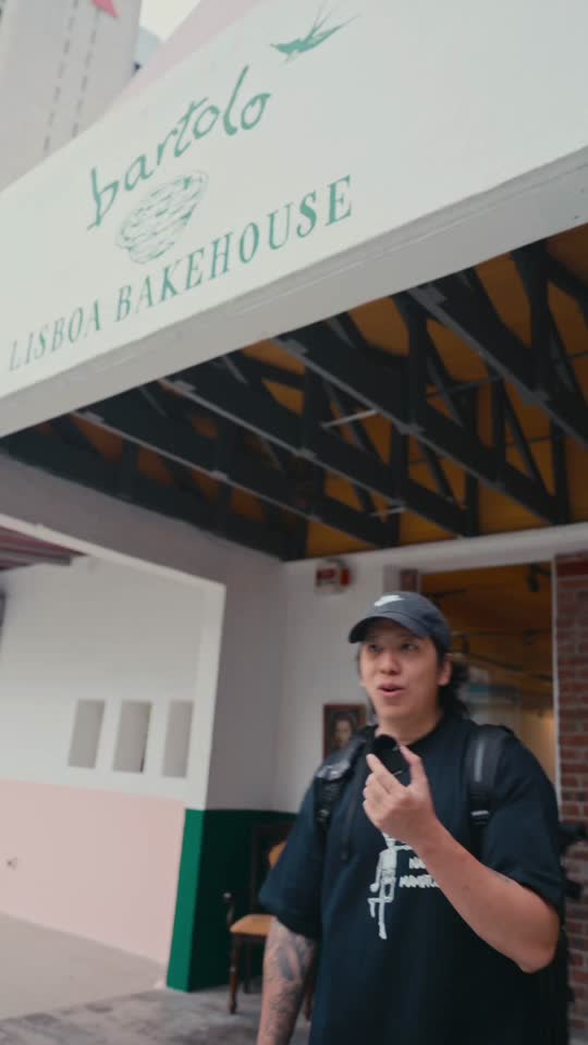 TikTok video still, Bartolo Bakehouse review