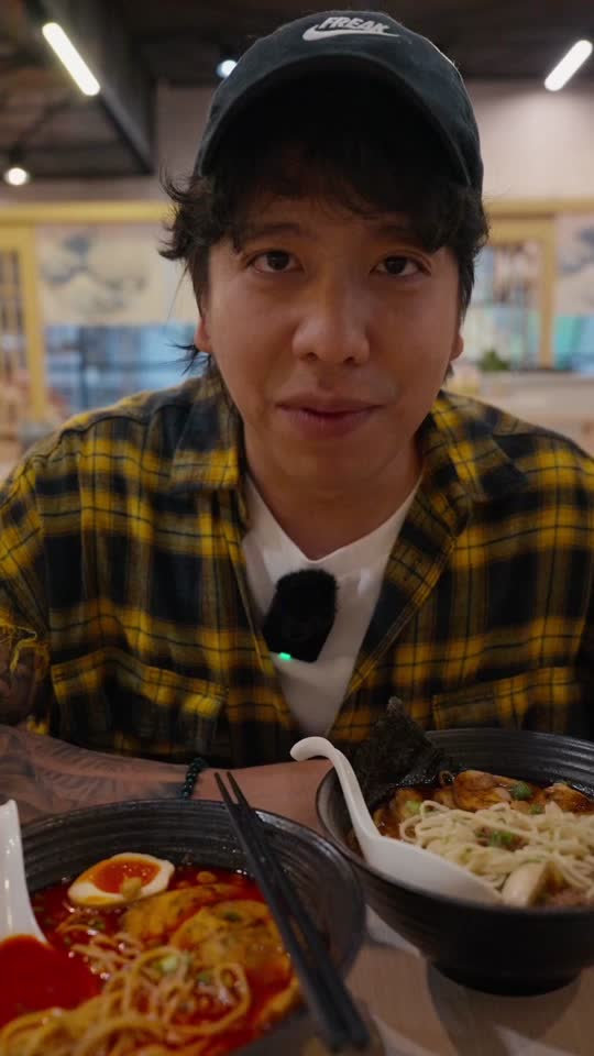 TikTok video still, Maruki Ramen review