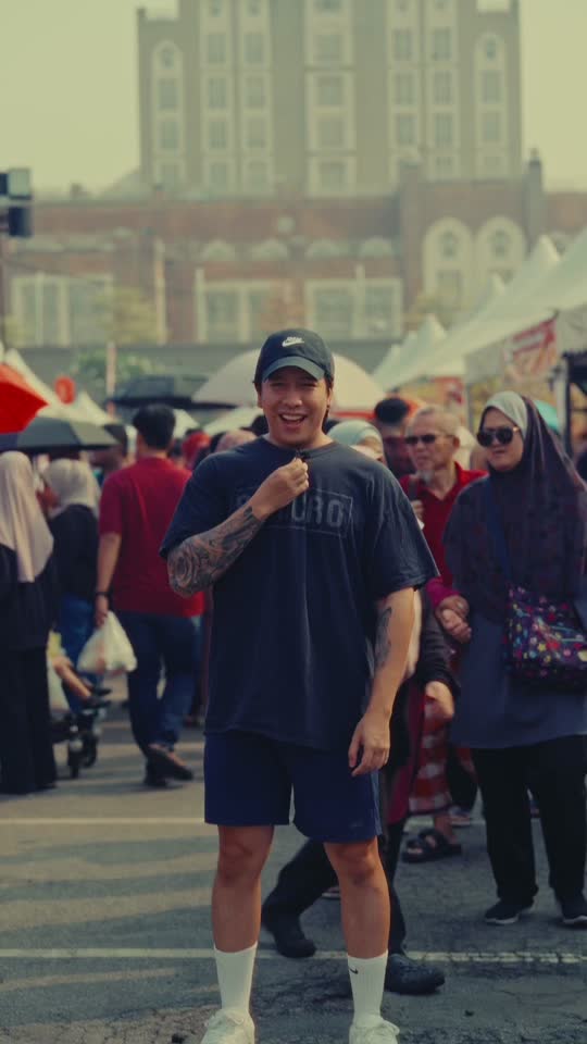 TikTok video still, Puchong Jaya Bazaar review