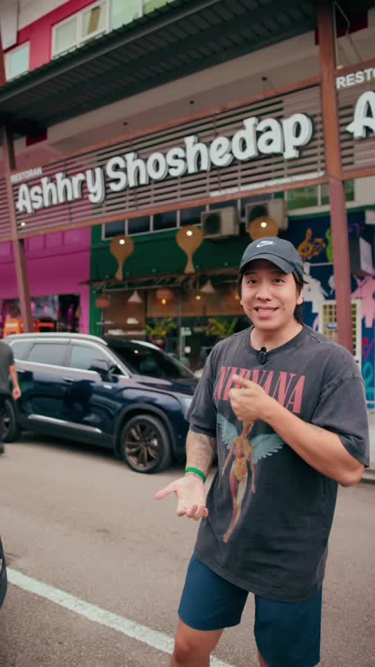 TikTok video still, Unnamed salted egg pasta cafe review