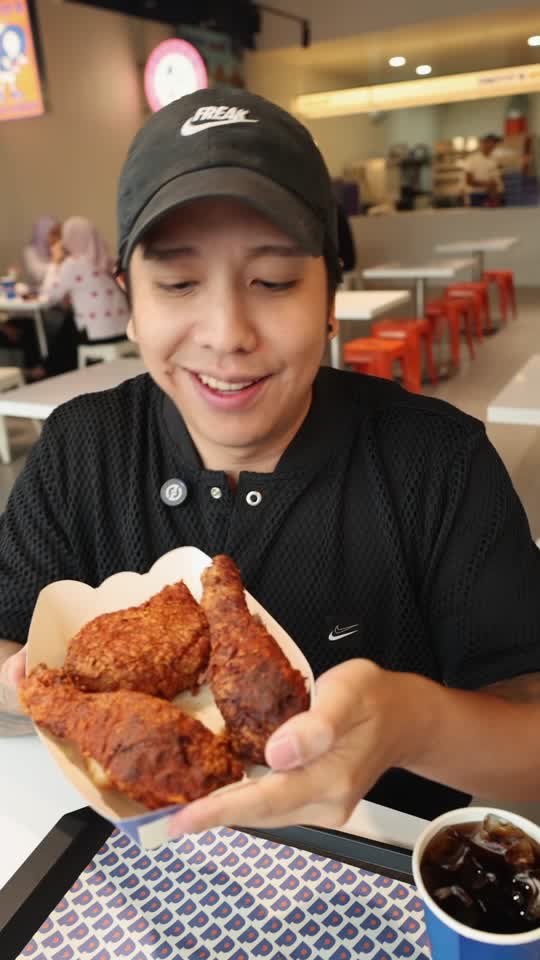 TikTok video still, Priti Hot Chicken review
