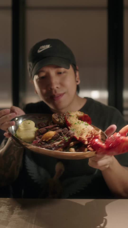 TikTok video still, K-Sting and Lobster review