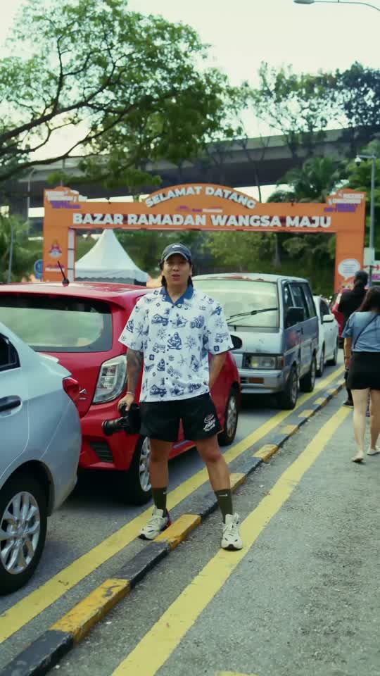 TikTok video still, Nasi Kerabu Tiga Sobat review