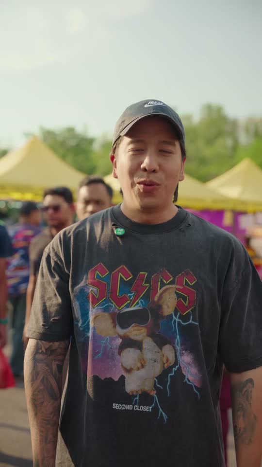 TikTok video still, Bazar Ramadan Putrajaya review