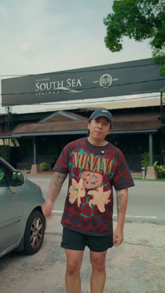 TikTok video still, South Sea Seafood review