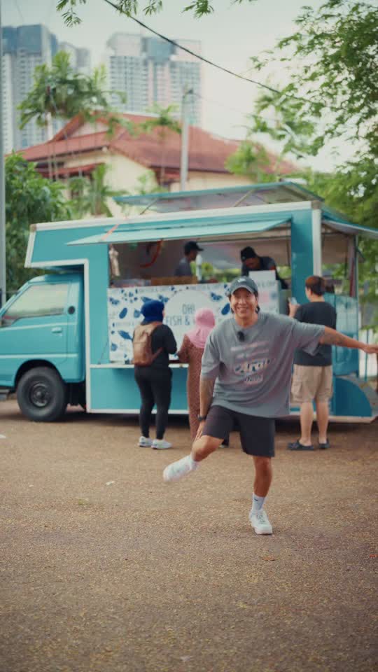TikTok video still, Oh Fish and Chips review