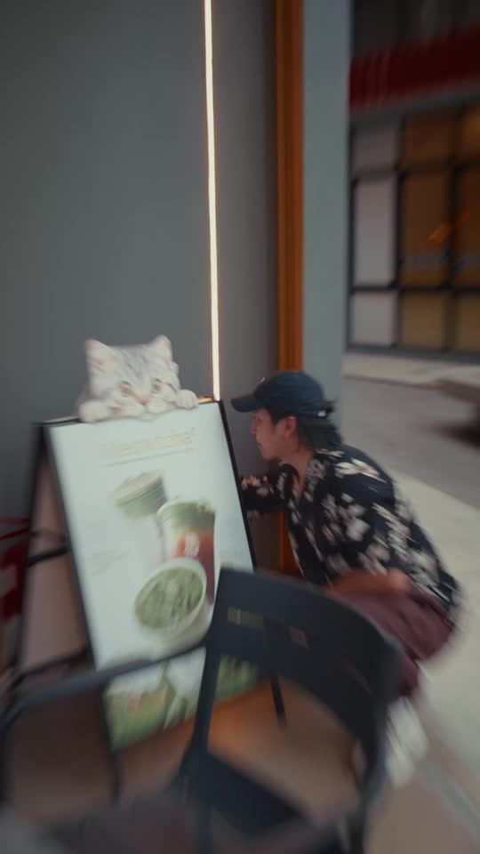 TikTok video still, ZUS Coffee review