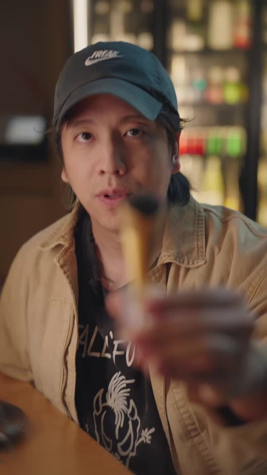 TikTok video still, Tsukiji Sushi review