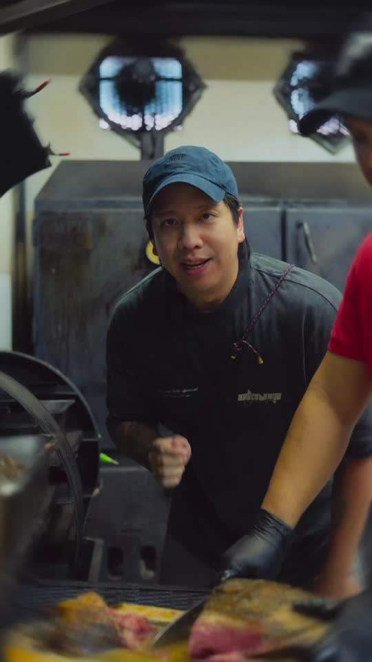 TikTok video still, Pitboy BBQ review