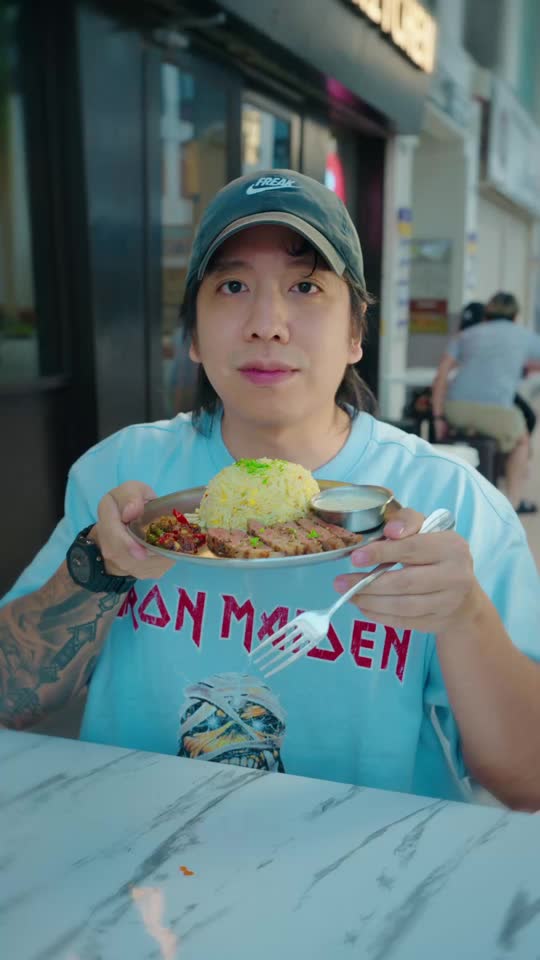 TikTok video still, Yatie Kitchen review