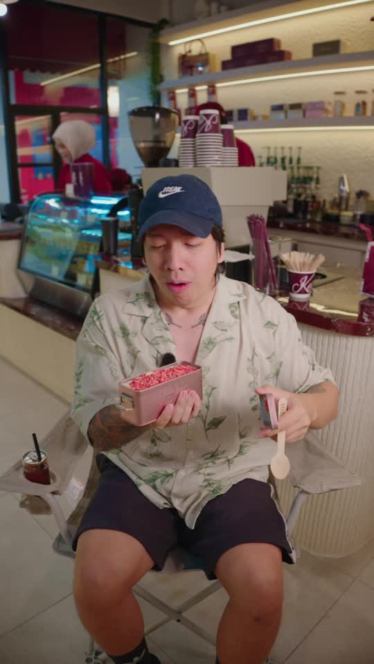 TikTok video still, Keyes Tiramisu review